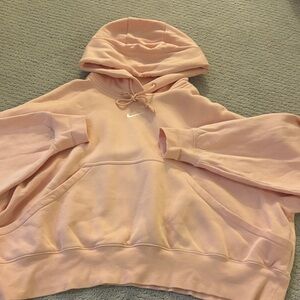 Nike Women's Soft Pink Hoodie